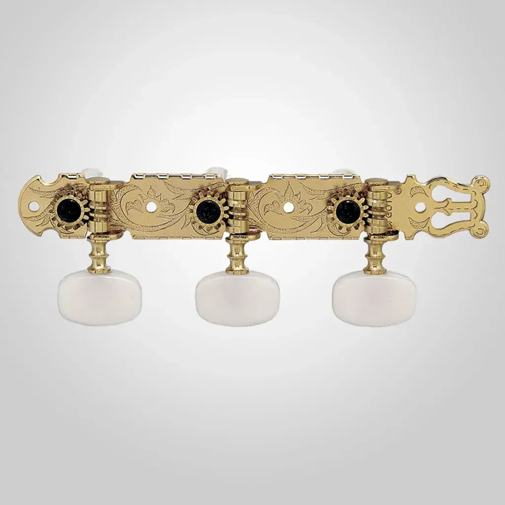 Gotoh G250 Classical Machine Heads 3-A-Side 35mm Gold