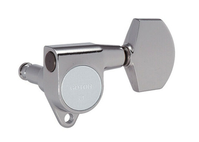 Gotoh Acoustic Machine Heads 3-A-Side Chrome Small Chr
