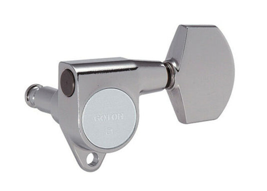 Gotoh Acoustic Machine Heads 3-A-Side Chrome Small Chr