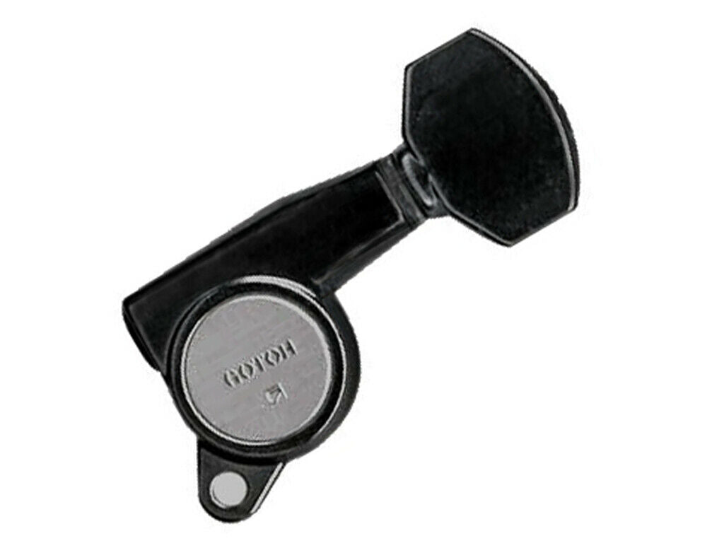 Gotoh Deluxe 6 In Line Black Machine Heads For Acoustic/Elect