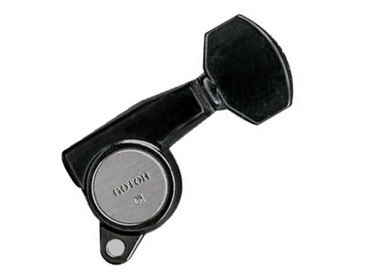 Gotoh Deluxe 6 In Line Black Machine Heads For Acoustic/Elect