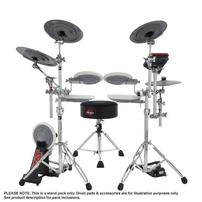 Gibraltar 6700 Series E-Drum Kit Hardware Stand Package with Quad Platform Stands and Mounting Arms