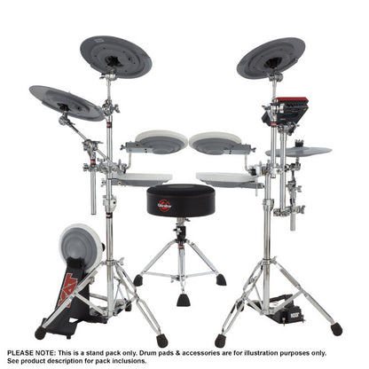 Gibraltar 6700 Series E-Drum Kit Hardware Stand Package with Quad Platform Stands and Mounting Arms