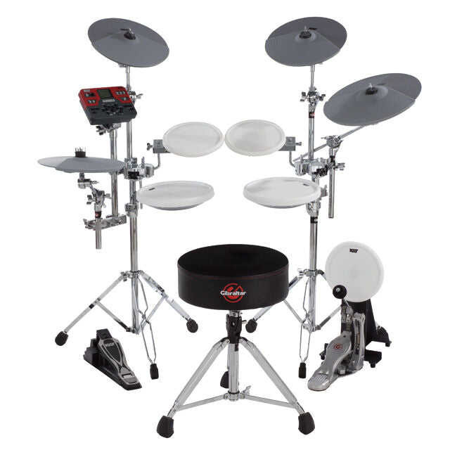 Gibraltar 6700 Series E-Drum Kit Hardware Stand Package with Quad Platform Stands and Mounting Arms — view 4