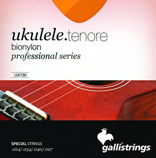 Galli Bionylon Pro Tenor Ukulele String Set G027 C040 E034 A024
