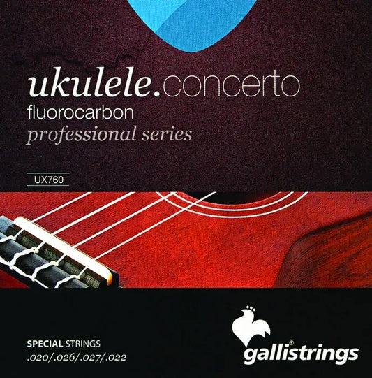 Galli Fluorocarbon Concert Ukulele String Set