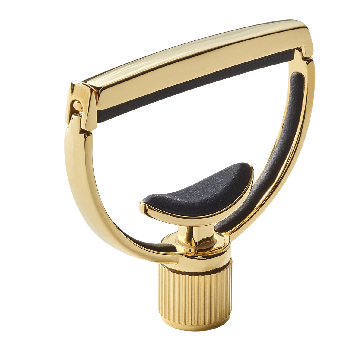 G7th Heritage Wide Gold Capo with Adaptive Radius Technology, Leather Pouch, Polishing Cloth, and Gift Box