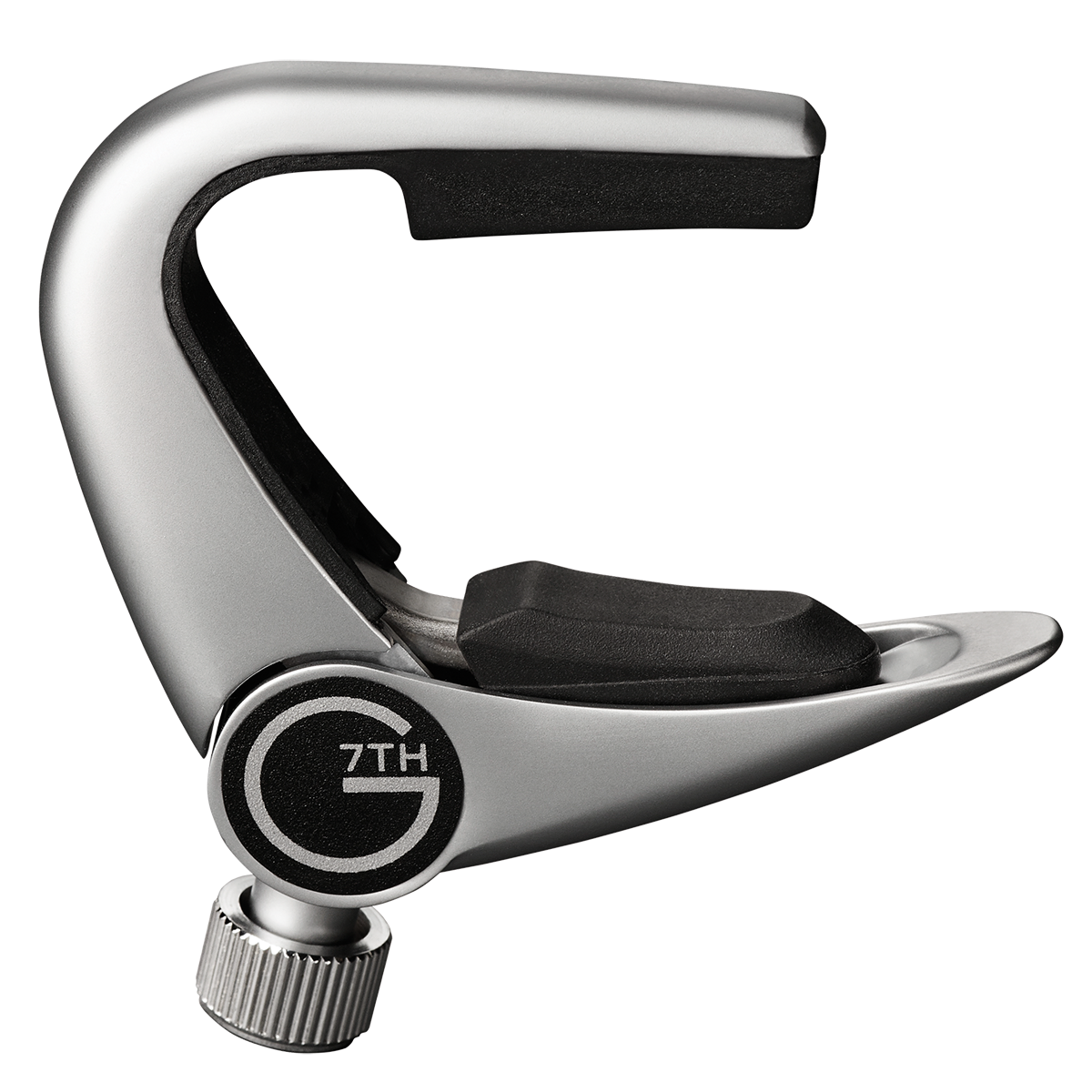G7th Newport Partial Capo #3 - Lightweight, Low Profile with Flip Lever for 6, 12 String, Banjo & Mandolin, Designed for Easy Tension Adjustments