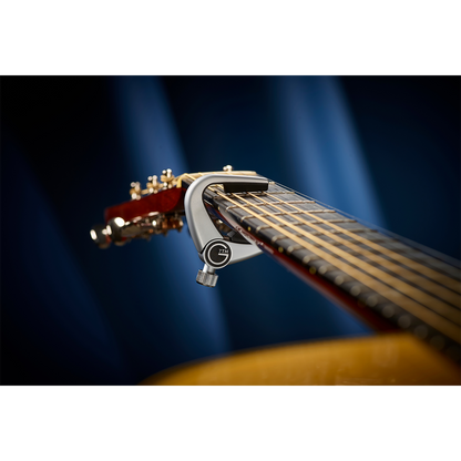 G7th Newport Partial Capo #3 - Lightweight, Low Profile with Flip Lever for 6, 12 String, Banjo & Mandolin, Designed for Easy Tension Adjustments — view 3
