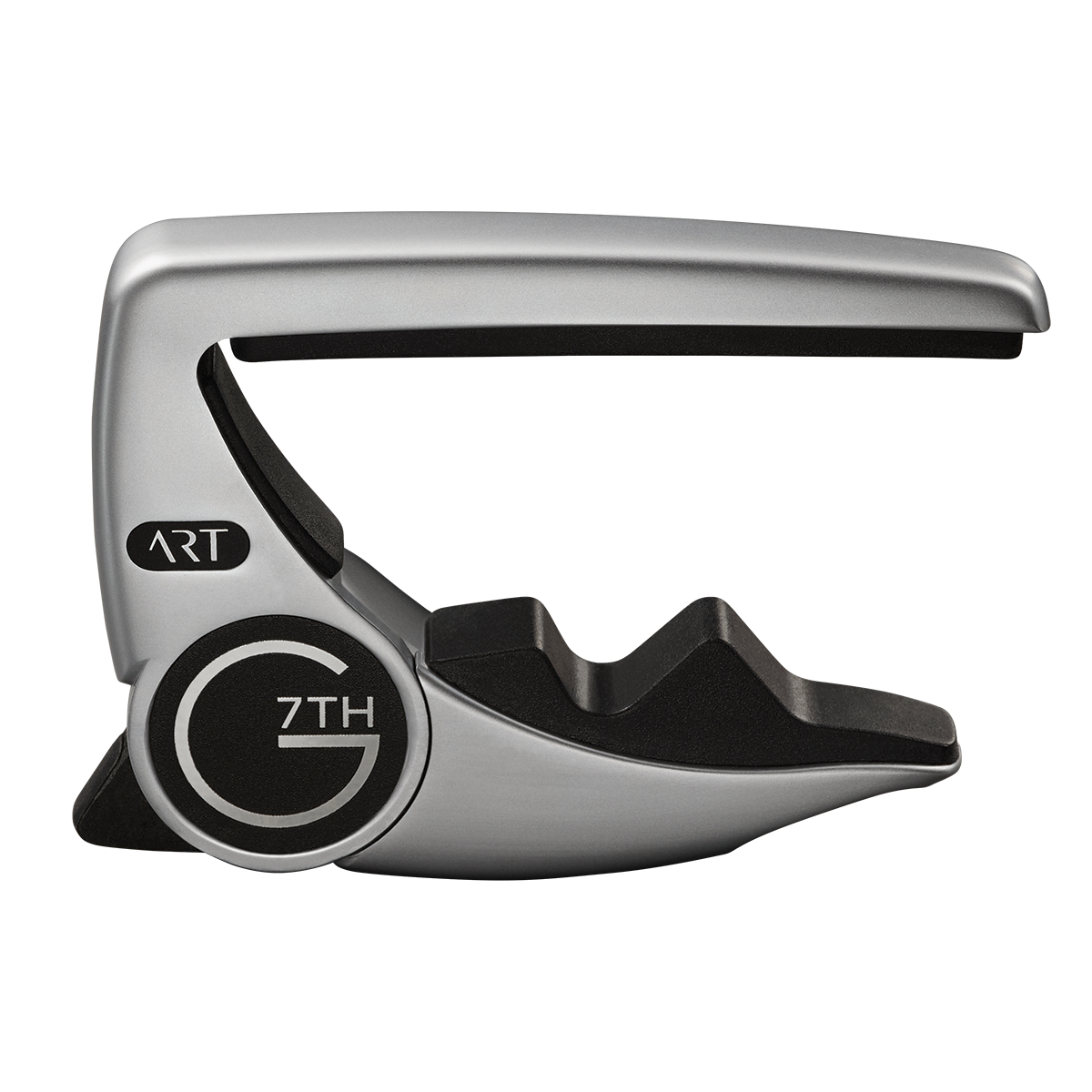 G7th Performance 3 Silver Guitar Capo with Adaptive Radius Technology and Unique Tension Control