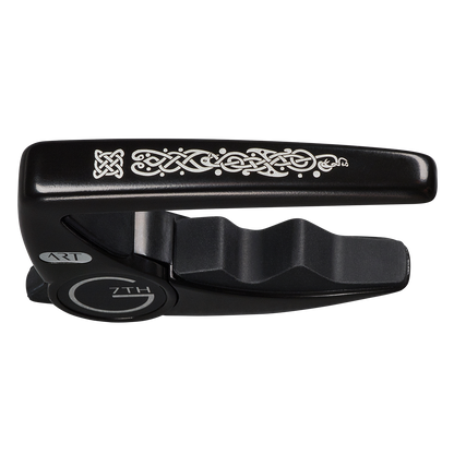 G7 Performance 3 Celtic Black Steel String Guitar Capo — view 2