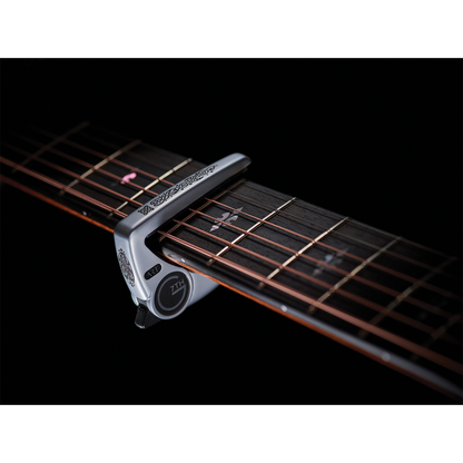 G7 Performance 3 Celtic Silver Guitar Capo with Adaptive Radius Technology and Unique Tension Control — view 5
