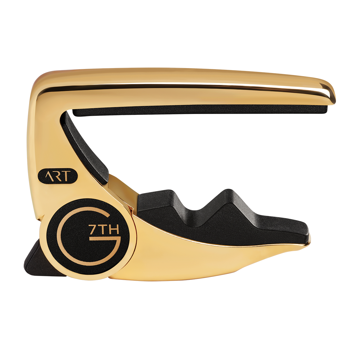 G7 Performance 3 18kt Gold-Plated Guitar Capo with Adaptive Radius Technology and Unique Tension Control