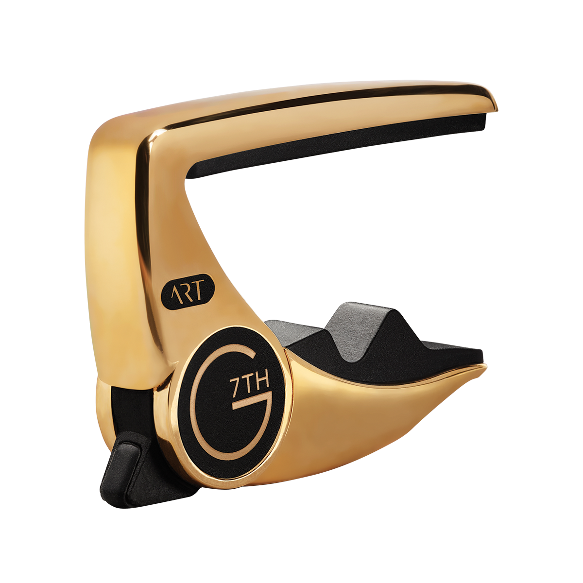 G7 Performance 3 18kt Gold-Plated Guitar Capo with Adaptive Radius Technology and Unique Tension Control — view 2