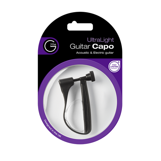 G7 Ultralight Adjustable Guitar Capo for Steel String Acoustic and Electric Guitars