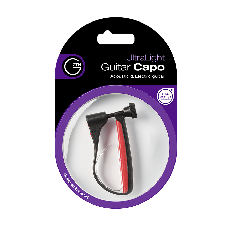 G7 Ultralight Red Guitar Capo