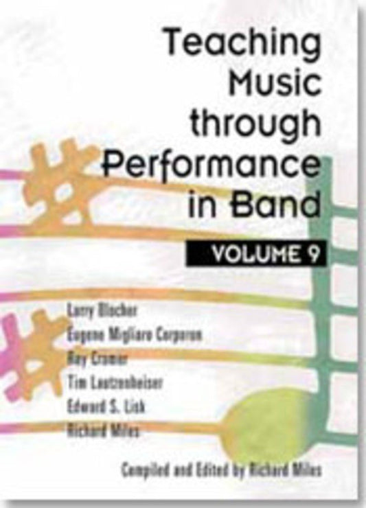 Teaching Music Through Performance in Band — Vol. 9 (GIA Publications)