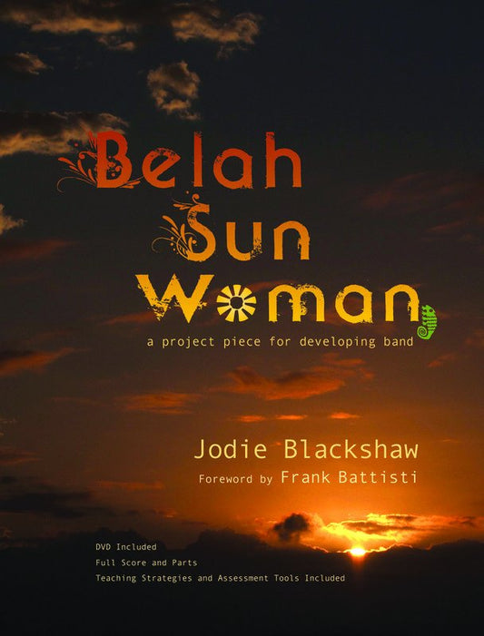 Jodie Blackshaw: Belah Sun Woman — Score & Parts & DVD, Band (GIA Publications)