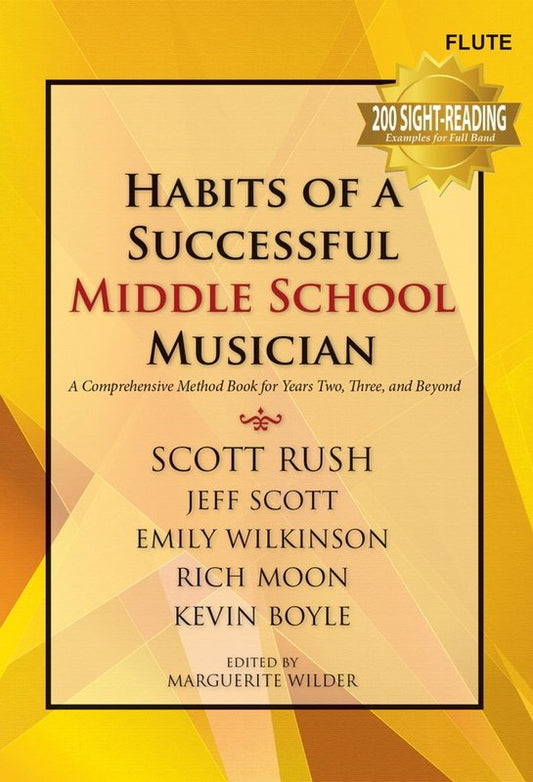 Habits of a Successful Middle School Musician — Flute (GIA Publications)