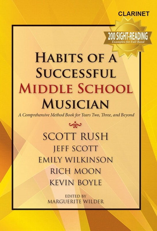 Habits of a Successful Middle School Musician — Clarinet (GIA Publications)
