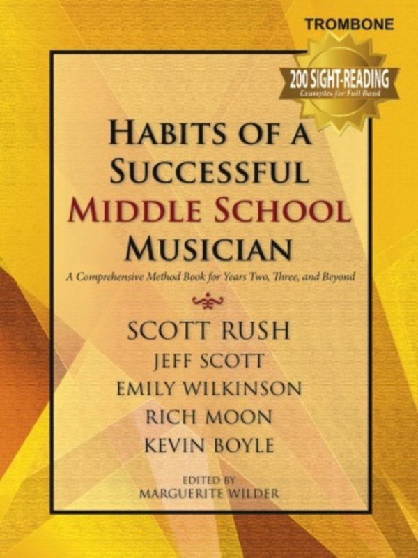 Habits of a Successful Middle School Musician — Trombone (GIA Publications)