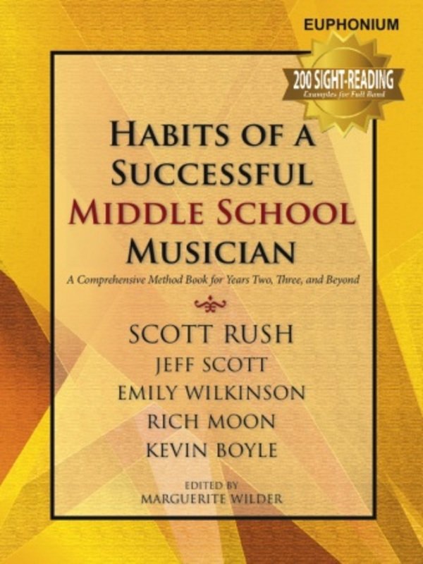 Habits of a Successful Middle School Musician — Euphonium (GIA Publications)