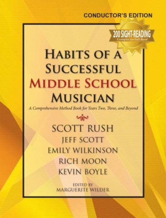 Habits of a Successful Middle School Musician — Conductor's Score (GIA Publications)