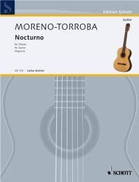 Moreno-Torroba Nocturno for Guitar - Schott Music Edition