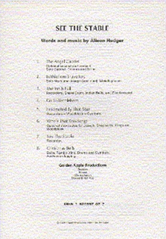 Hedger See The Stable Pupils Book