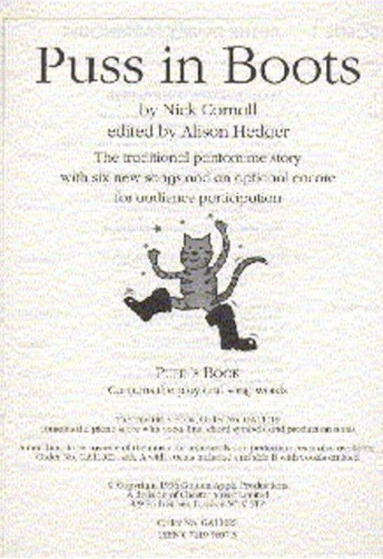 Cornall Puss In Boots Pupils Book