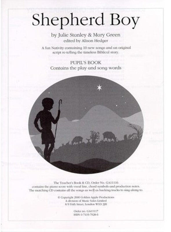 Shepherd Boy Musical Pupils Book