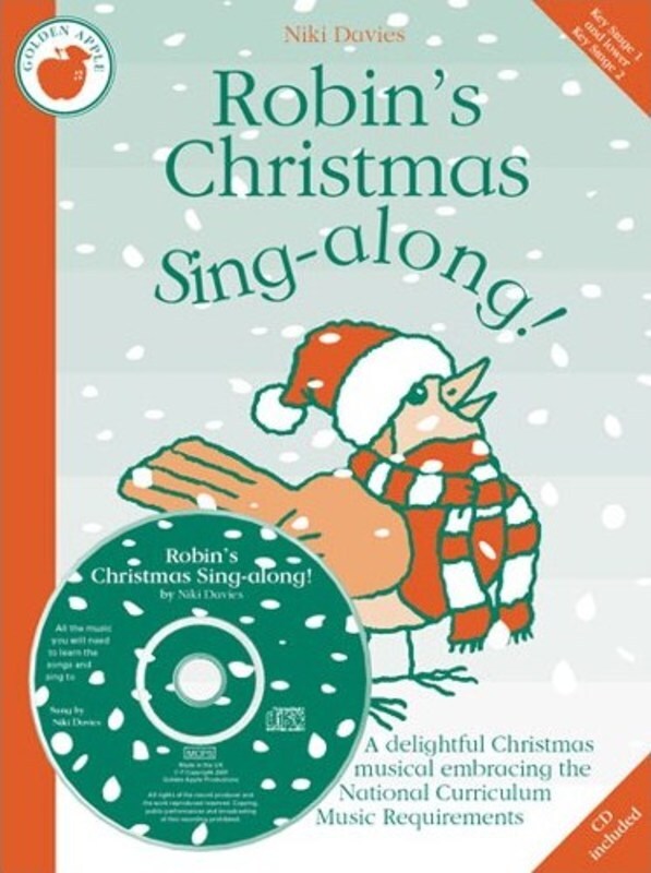 Robins Christmas Singalong Musical Book/CD Book