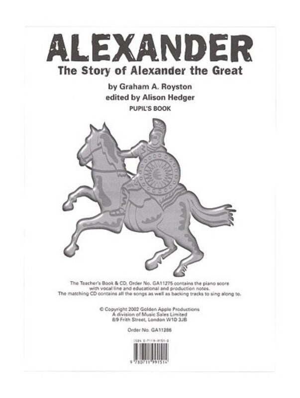 Alexander The Great 6 Songs Pupil Book