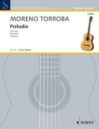 Moreno-Torroba - Preludio for Guitar by Schott Music, 2 Pages