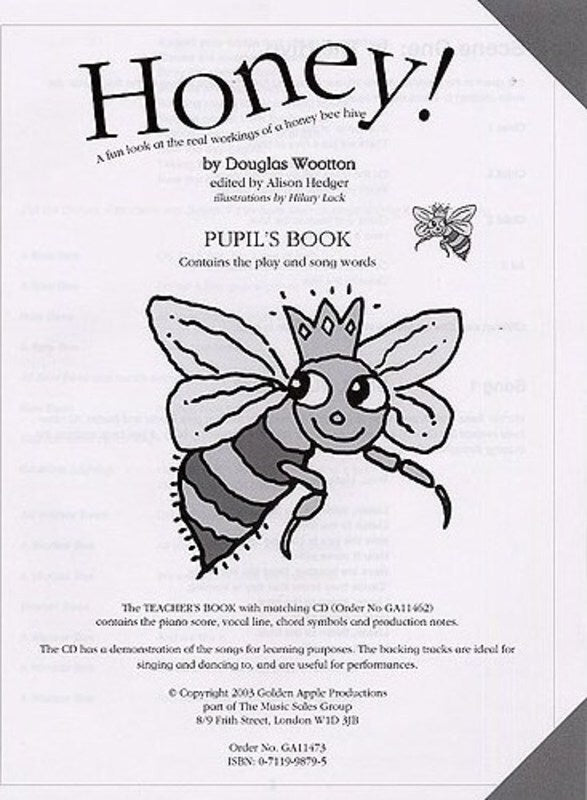 Honey! Musical Pupil Book/CD Wootton