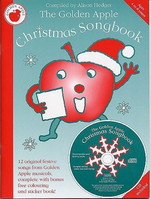 Christmas Songbook 12 Songs Book/CD Golden Book