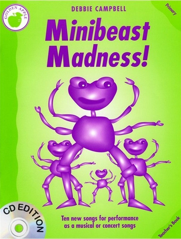 Campbell Minibeast Madness Tchr Book/CD