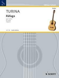 Turina Rafaga Op 53 for Guitar - Joaquin Turina, Schott Music, 6 Pages