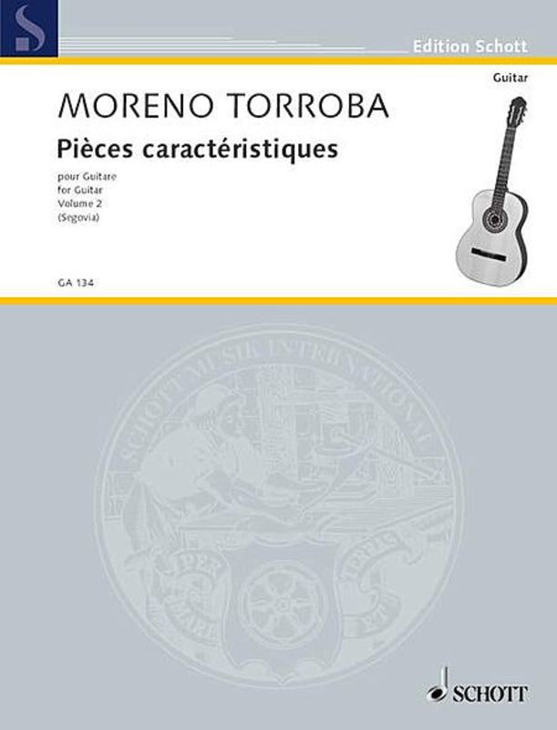 Characteristic Pieces Book 2 Guitar Book