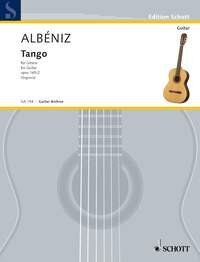 Albeniz - Tango Op. 165 No. 2 for Guitar, 4 Pages, Published by Schott Music