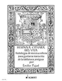 Anthology of Guitar Music from Old Tabulatura by Emilio Pujol, Schott Music, 16 Pages, ABRSM Grade 7