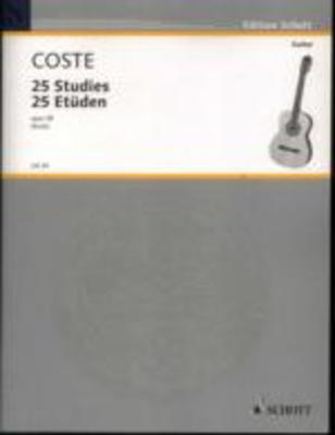 Studies 25 Op 38 for Guitar