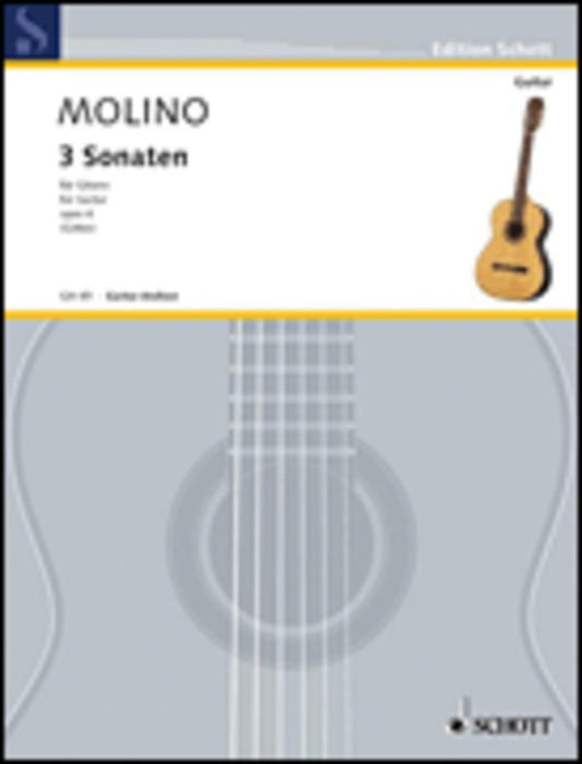 Sonatas 3 Op 6 Guitar Book