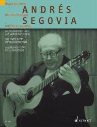 Andres Segovia - The Finest Pieces from His Repertoire for Guitar, 96 Pages, Schott Music