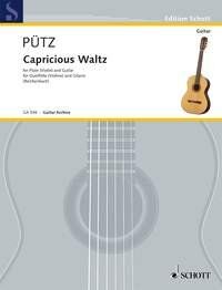 Puetz - Capricious Waltz for Flute and Guitar, 12 Pages, Schott Music