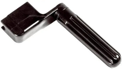 AMS Plastic String Winder with Bridge Pin Remover - Transparent Black — view 3