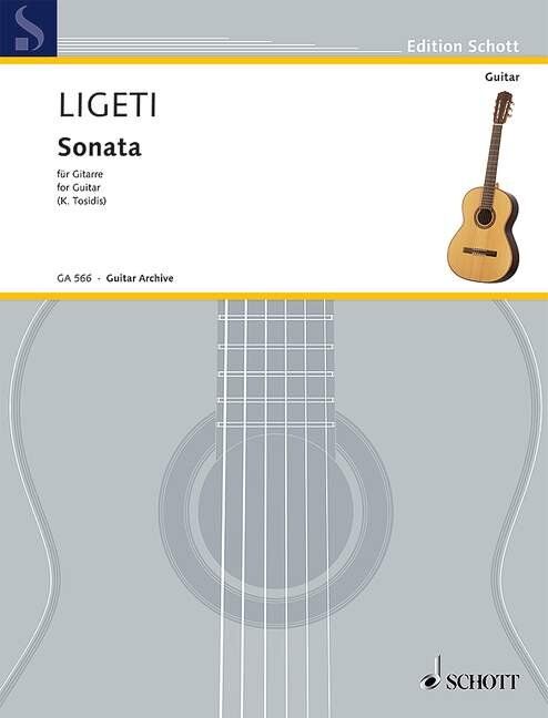 Ligeti - Sonata for Guitar Arranged by Tosidis