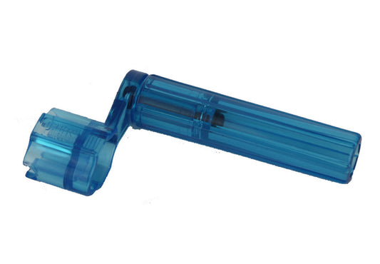 PARTSLAND - CHUNKY Guitar String Winder Transparent Blue Plastic