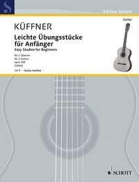 Kueffner Easy Studies for Beginners for 2 Guitars, 40 Pages, Guitar Duet, Published by Schott Music