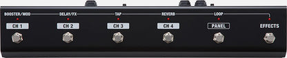 BOSS GA-FC Foot Controller - 4-Channel Amp Control with Expansion Options and Expression Pedal Compatibility